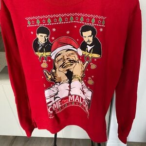 Unisex Home Malone Ugly Christmas Sweater